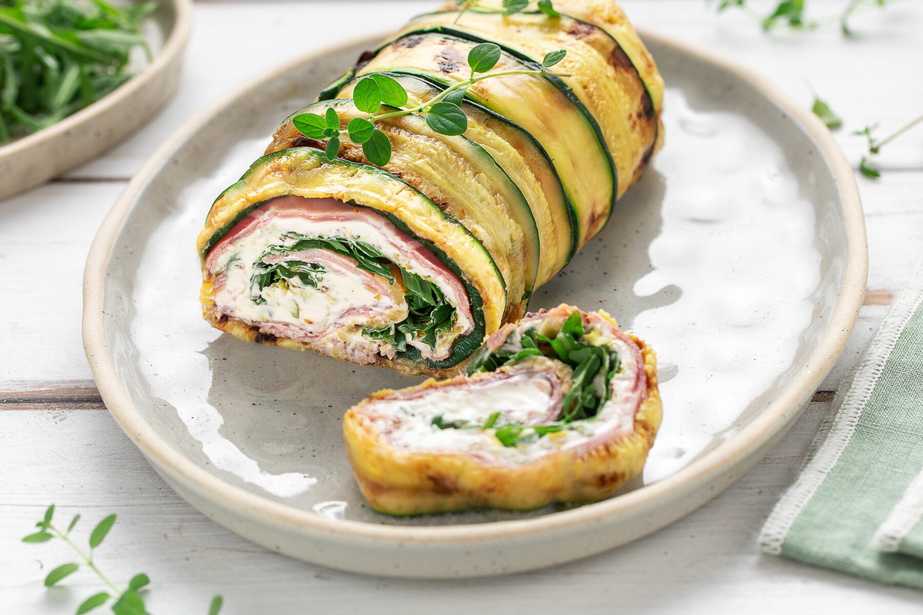 Rotolo di zucchine ricetta