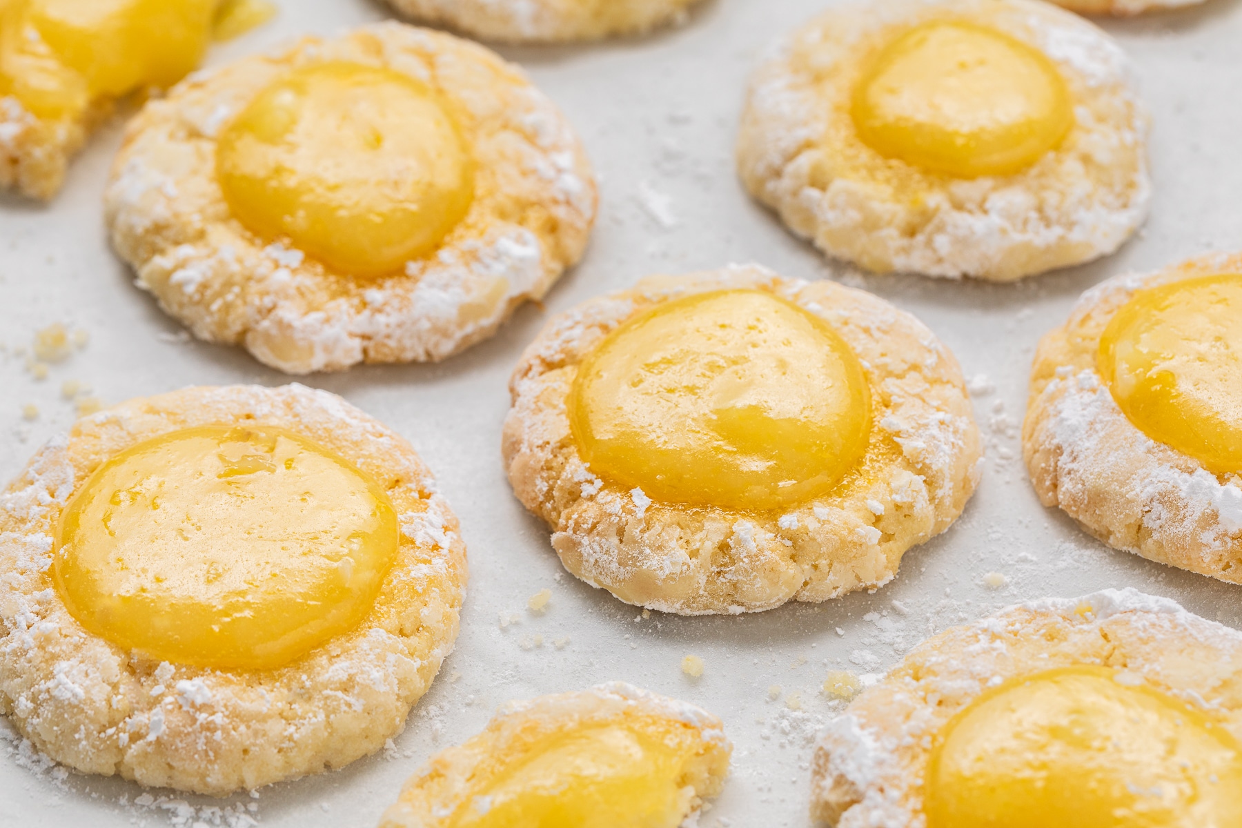 Biscotti al lemon curd ricetta