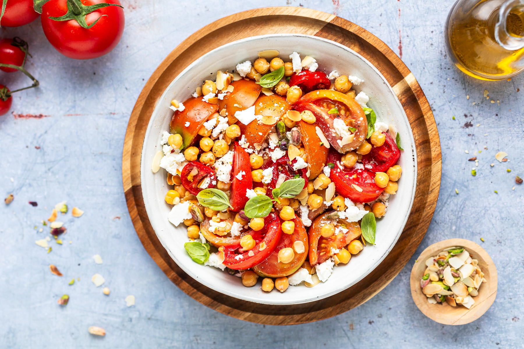 Insalata di ceci estiva ricetta