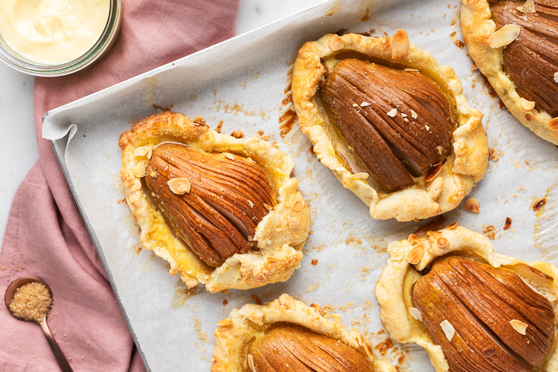 Galette alla pera ricetta