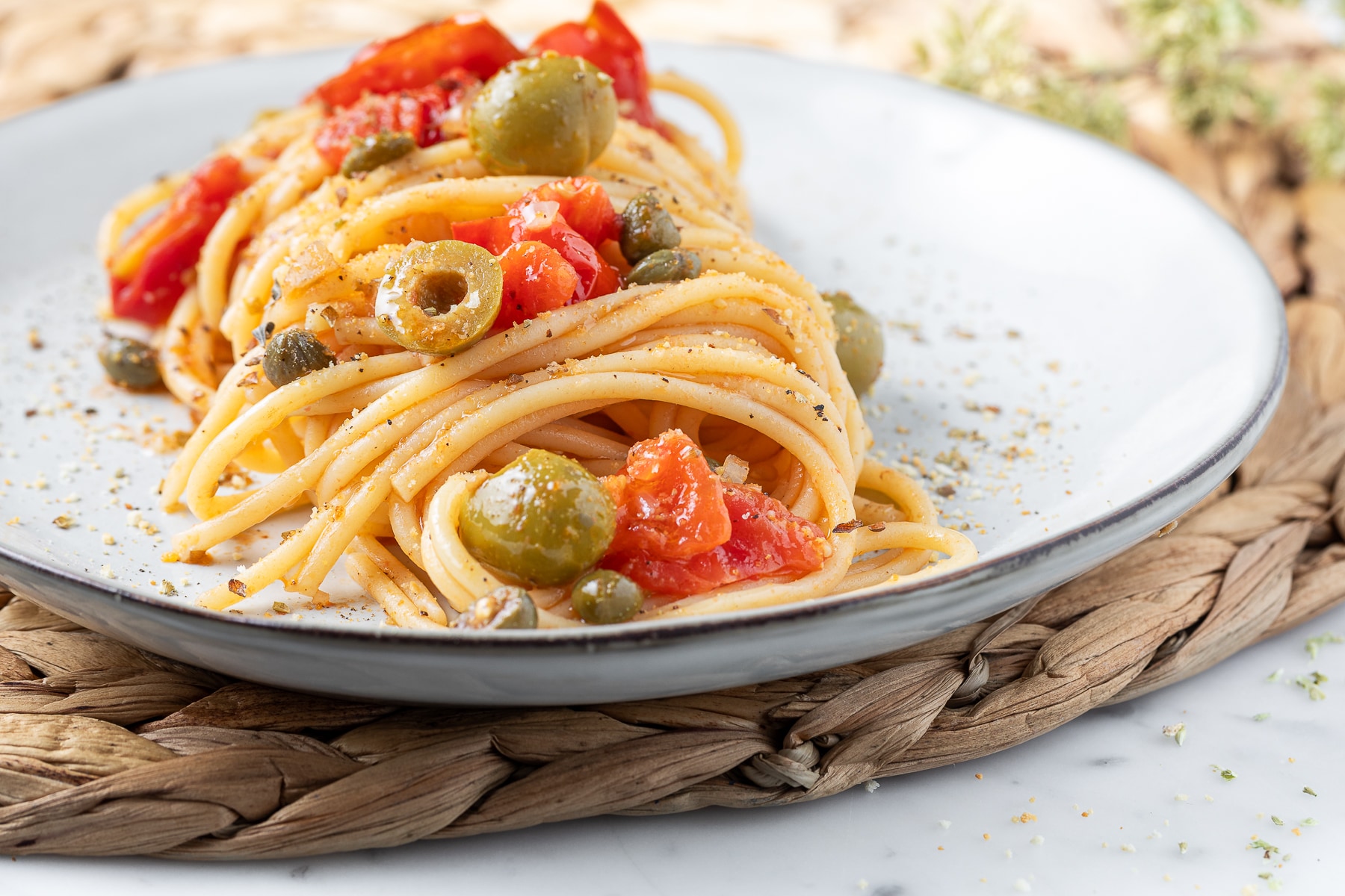 Spaghetti alla pantesca ricetta