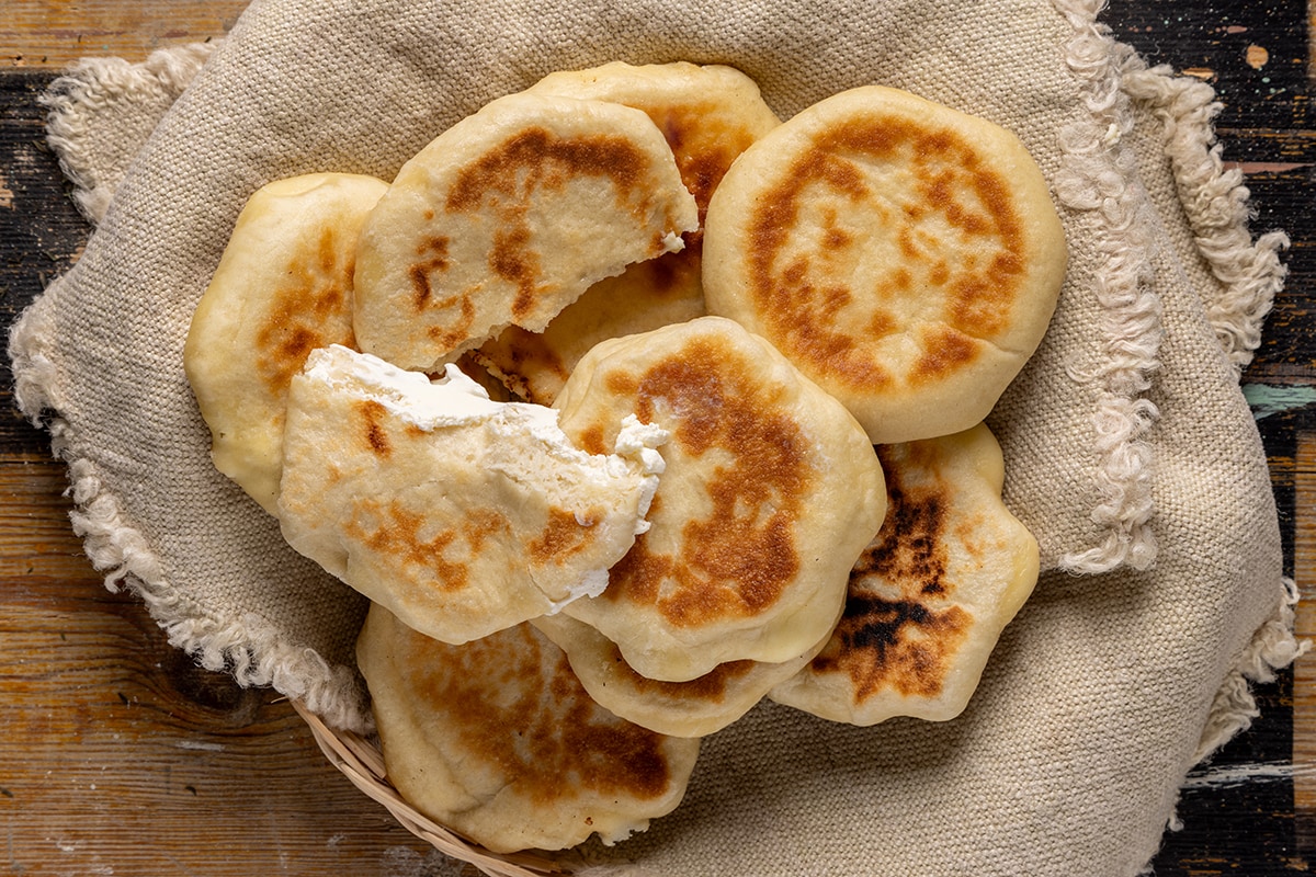 Cheese naan ricetta