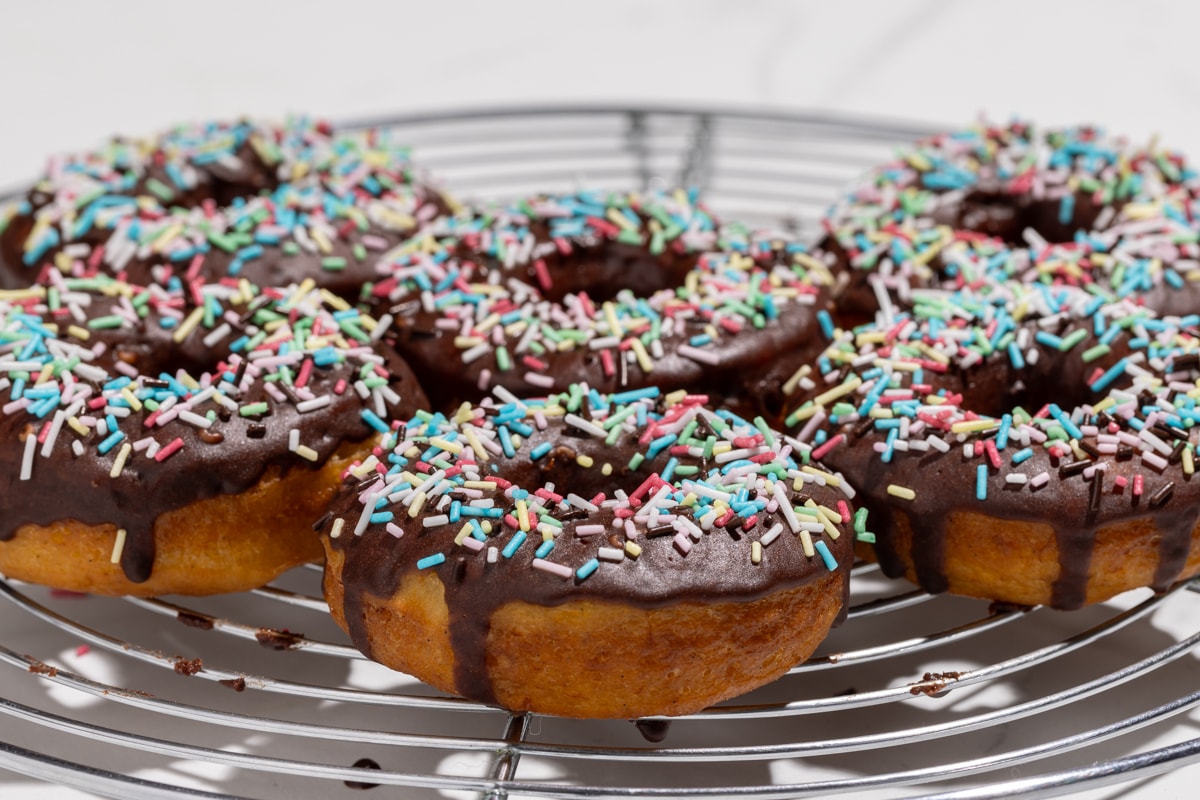 Ricetta Donut alla zucca - Cucchiaio d'Argento