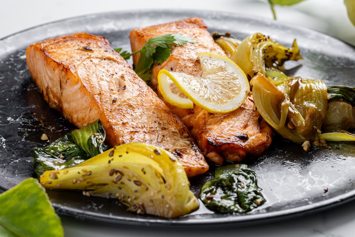 Salmone in friggitrice ad aria ricetta