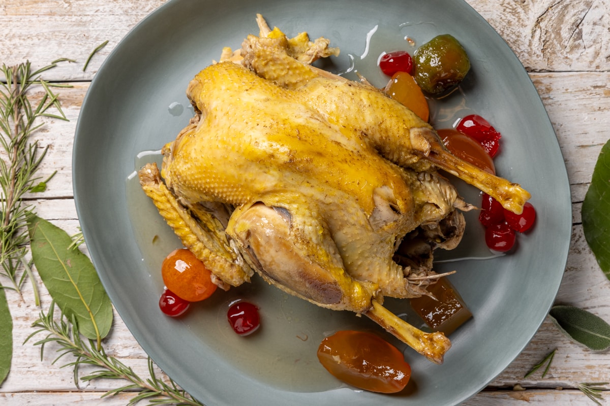 Cappone in brodo ricetta