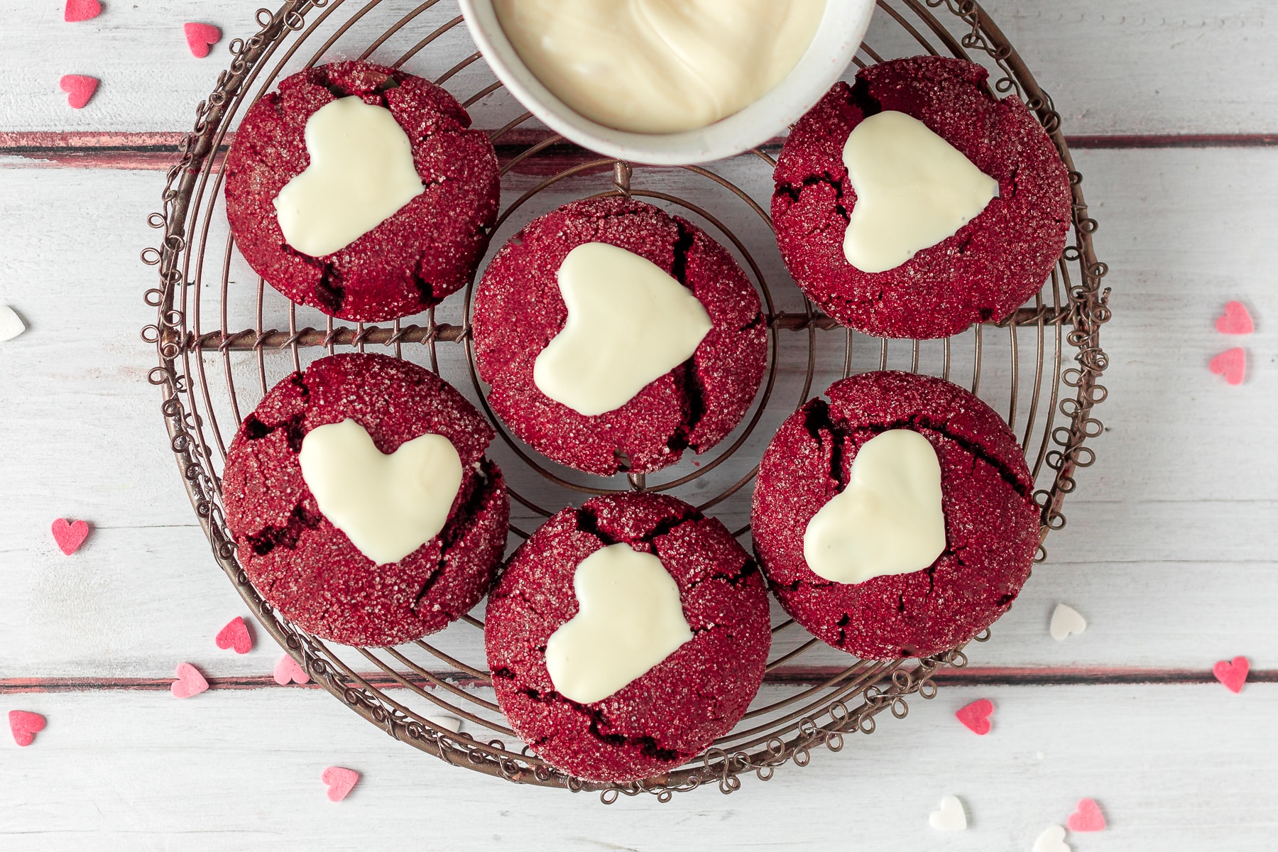 Biscotti red velvet ricetta