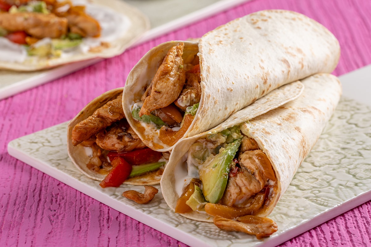 Fajitas di pollo ricetta