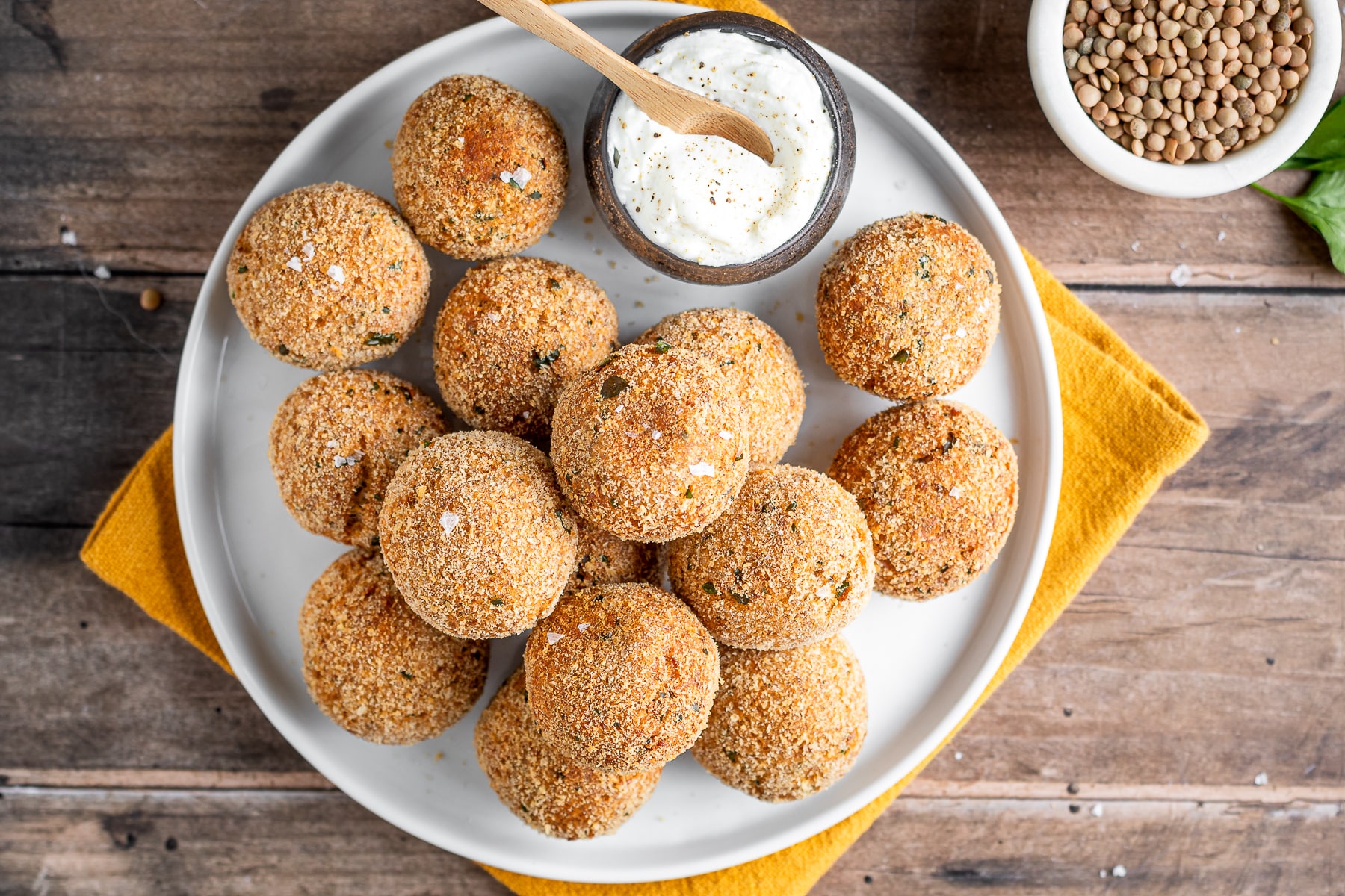 Polpette di lenticchie ricetta