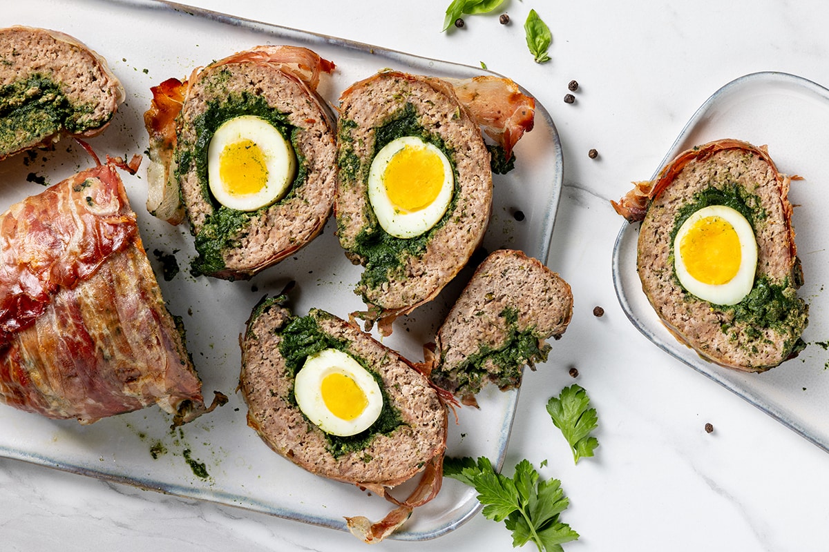 Polpettone con le uova ricetta