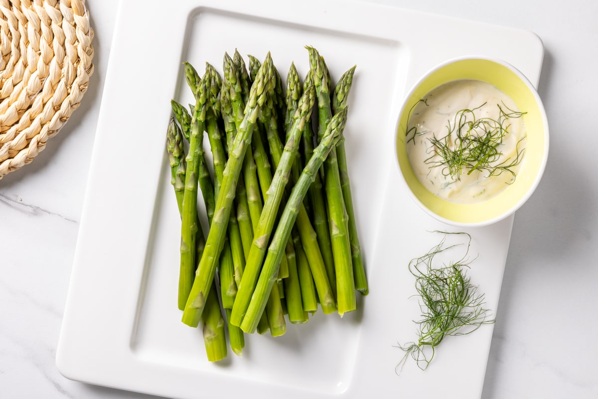 Asparagi al vapore ricetta
