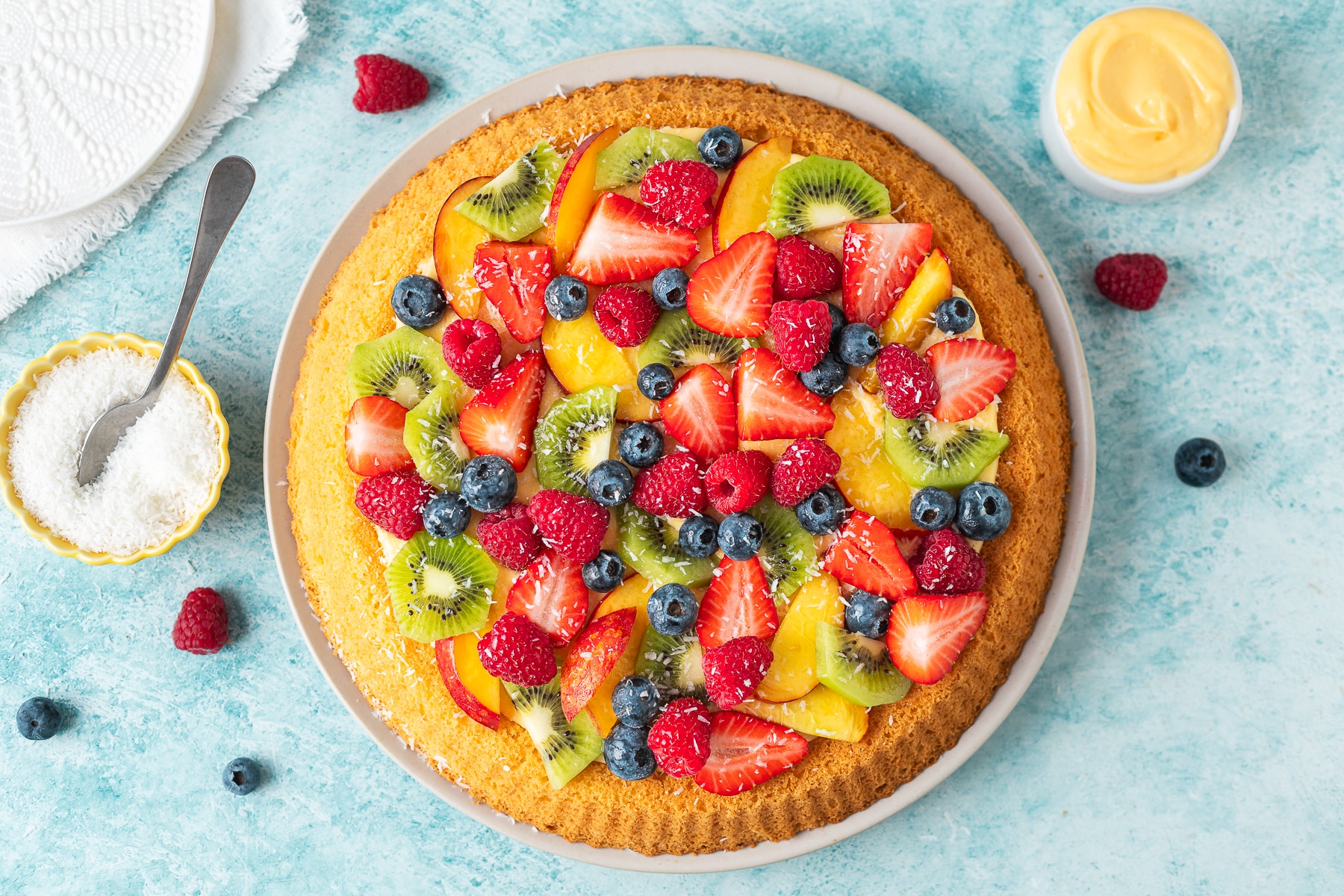 Crostata morbida alla frutta ricetta
