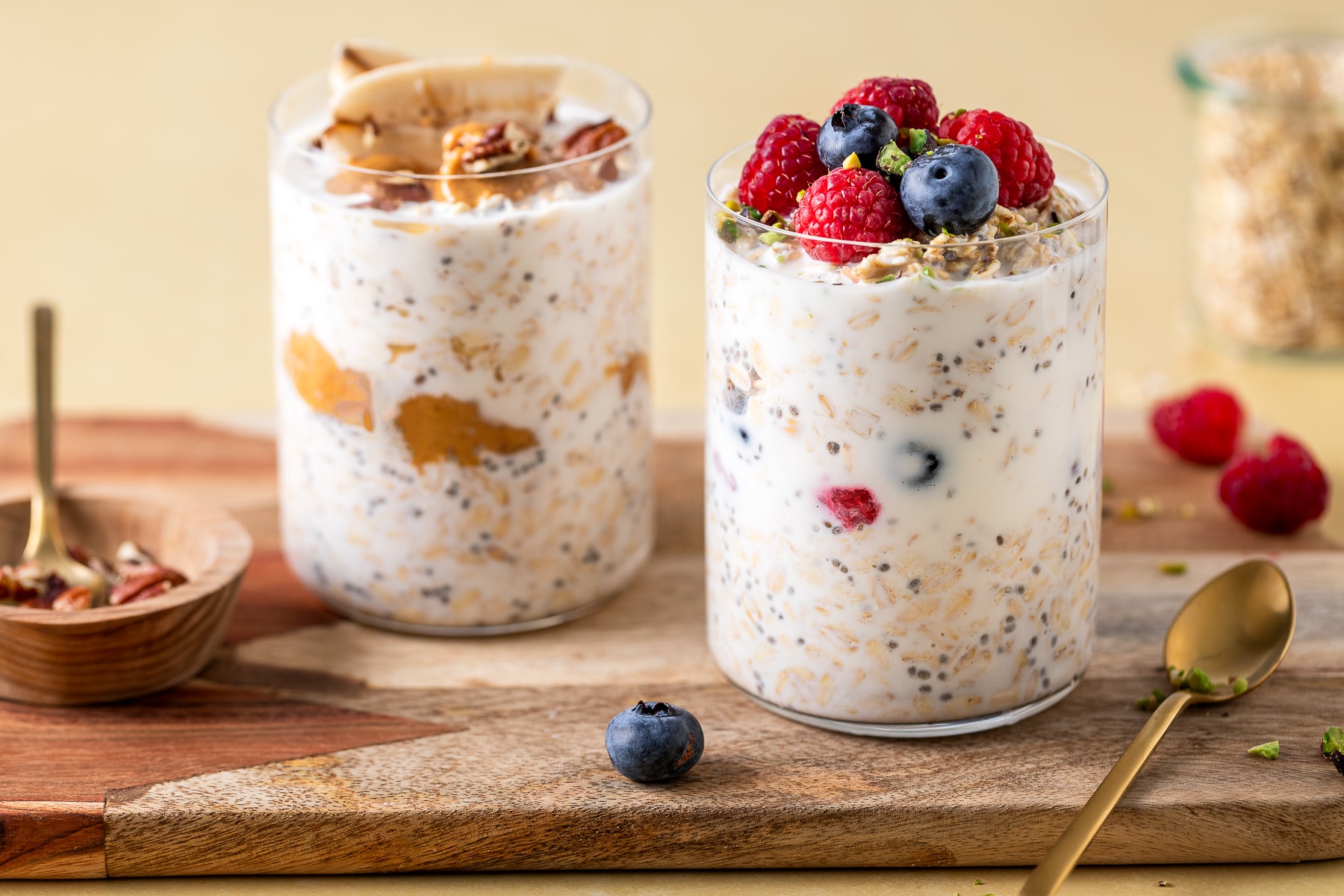Overnight porridge ricetta