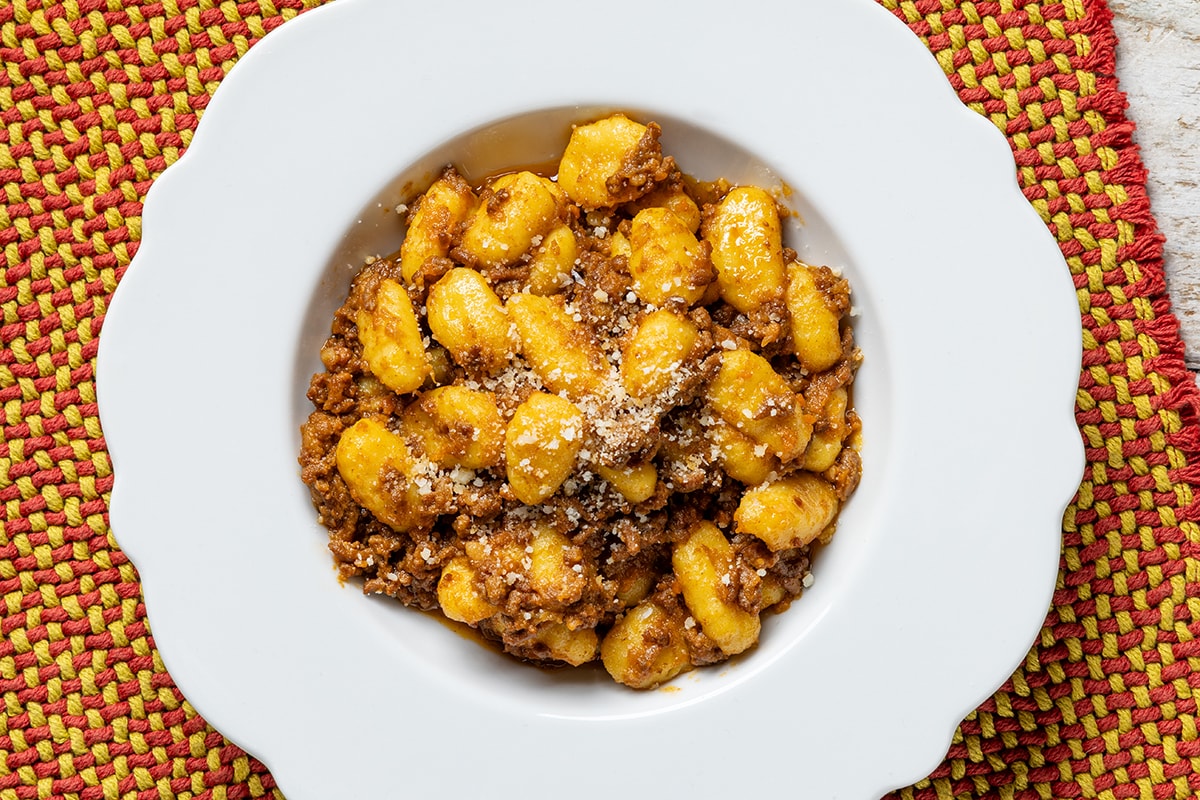 Gnocchi di patate alla bolognese ricetta