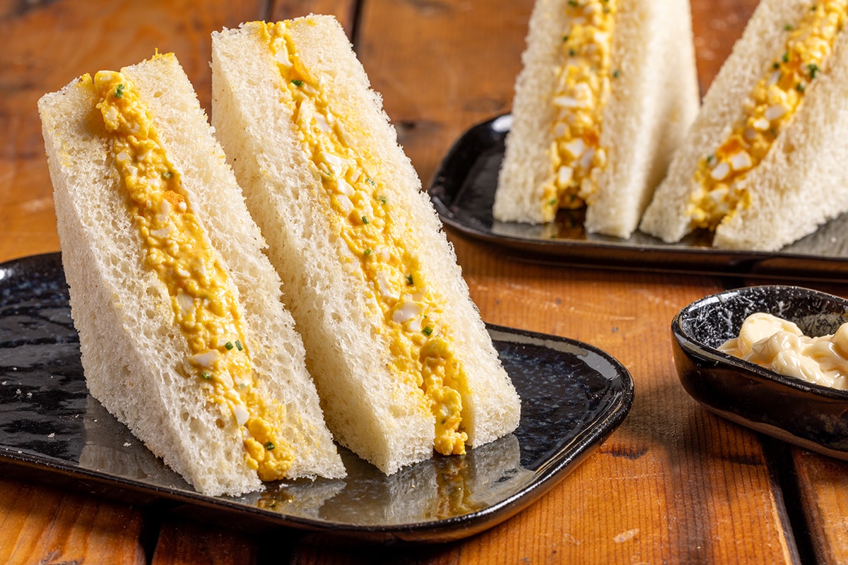 Japanese egg sandwich ricetta