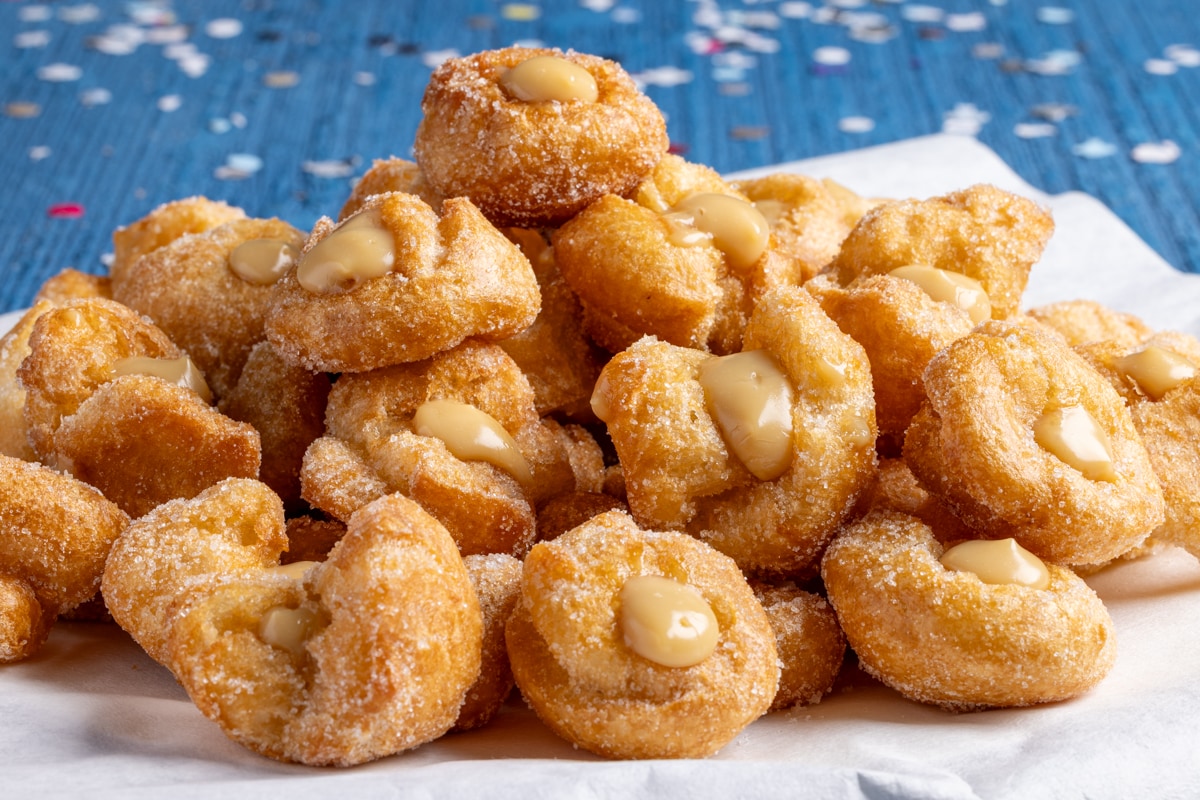 Tortelli dolci ripieni di zabaione ricetta