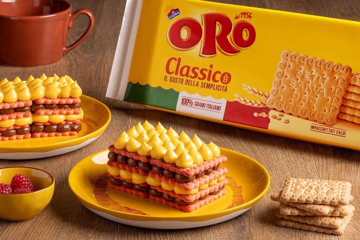 Zuppa inglese con Oro Saiwa ricetta