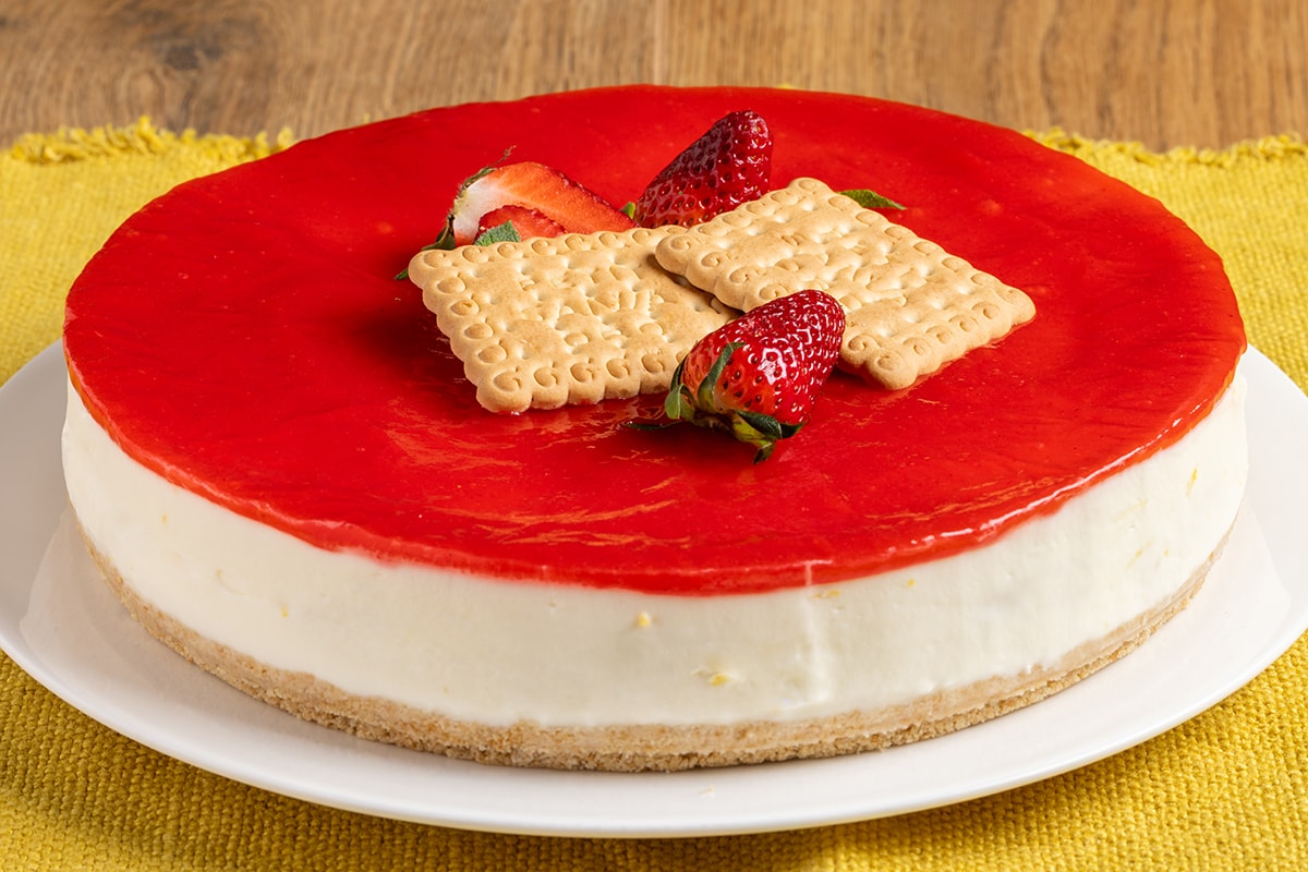 Cheesecake classica con Oro Saiwa ricetta