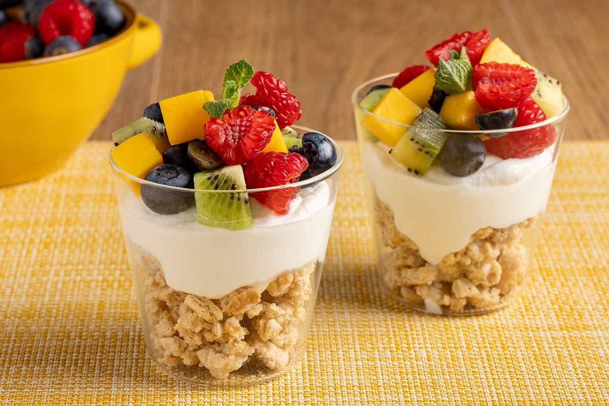 Cheesecake monoporzione alla frutta ricetta