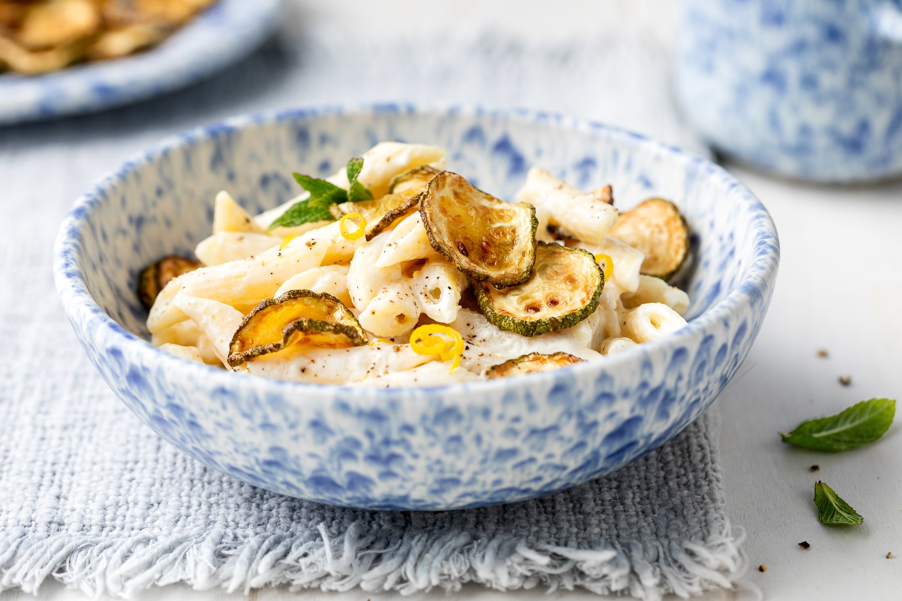 Pasta ricotta e zucchine ricetta