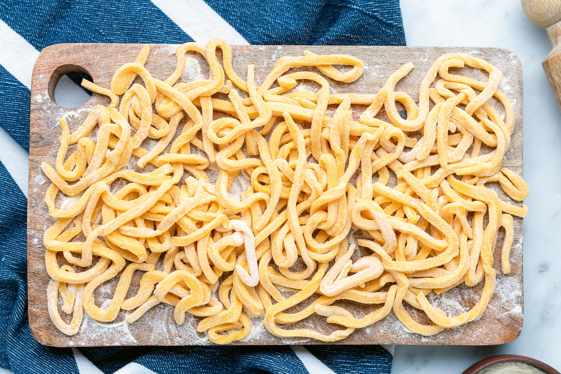 Tonnarelli ricetta