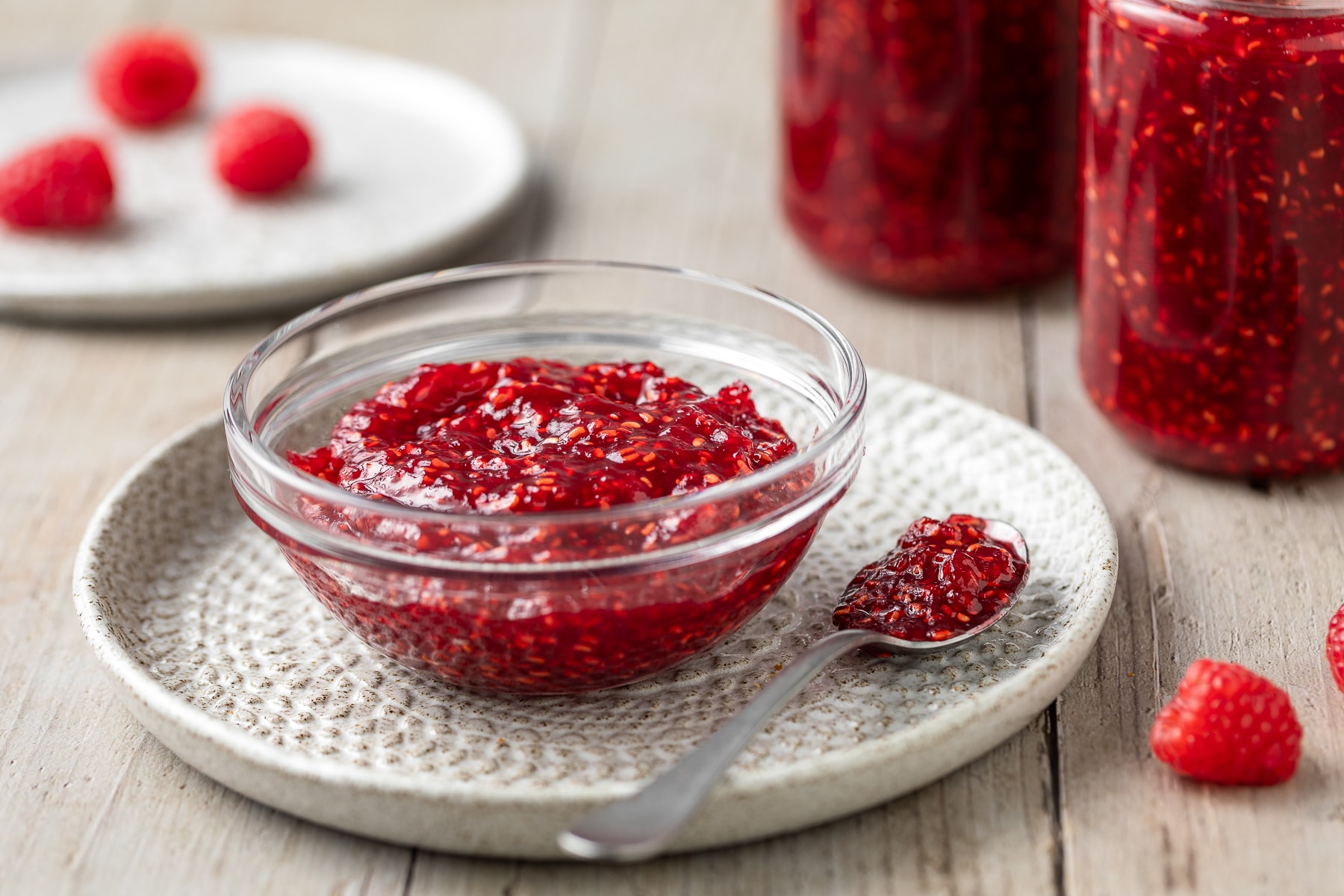 Confettura di lamponi ricetta