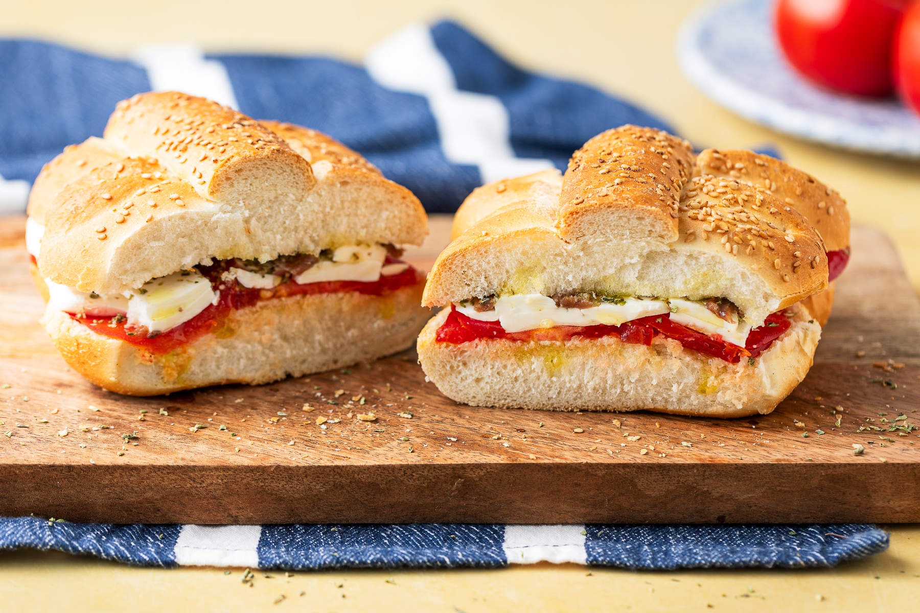 Pane cunzato ricetta