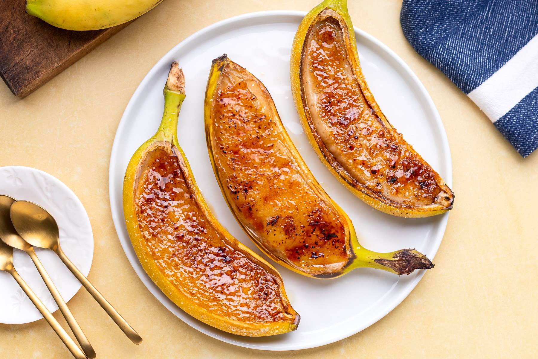 Banana brûlée ricetta