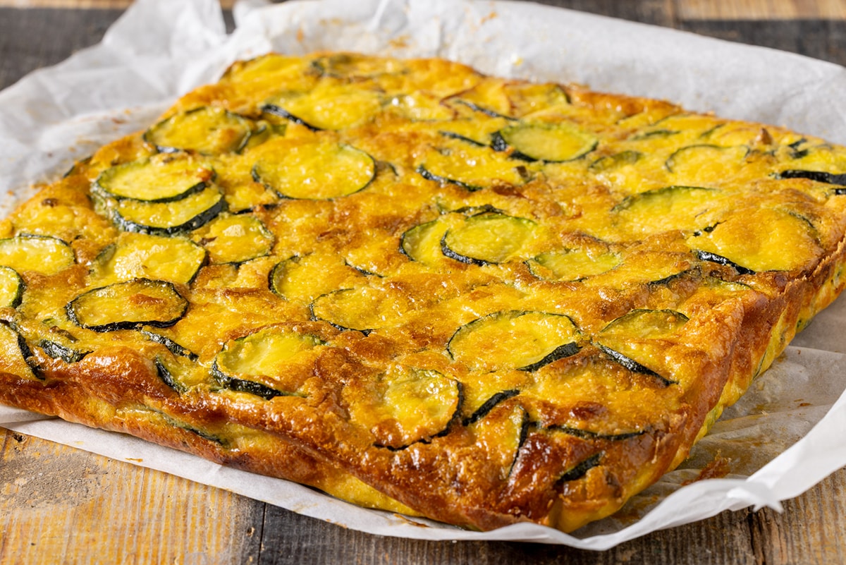 Frittata di zucchine al forno ricetta