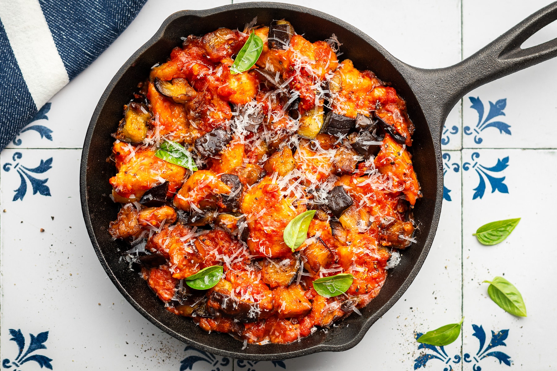 Petto di pollo alla norma ricetta