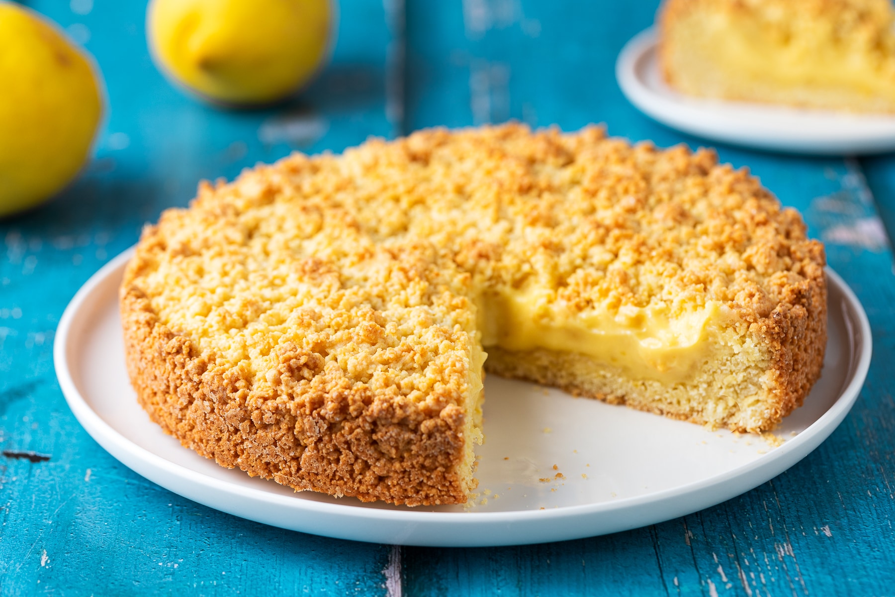 Sbriciolata al limone ricetta