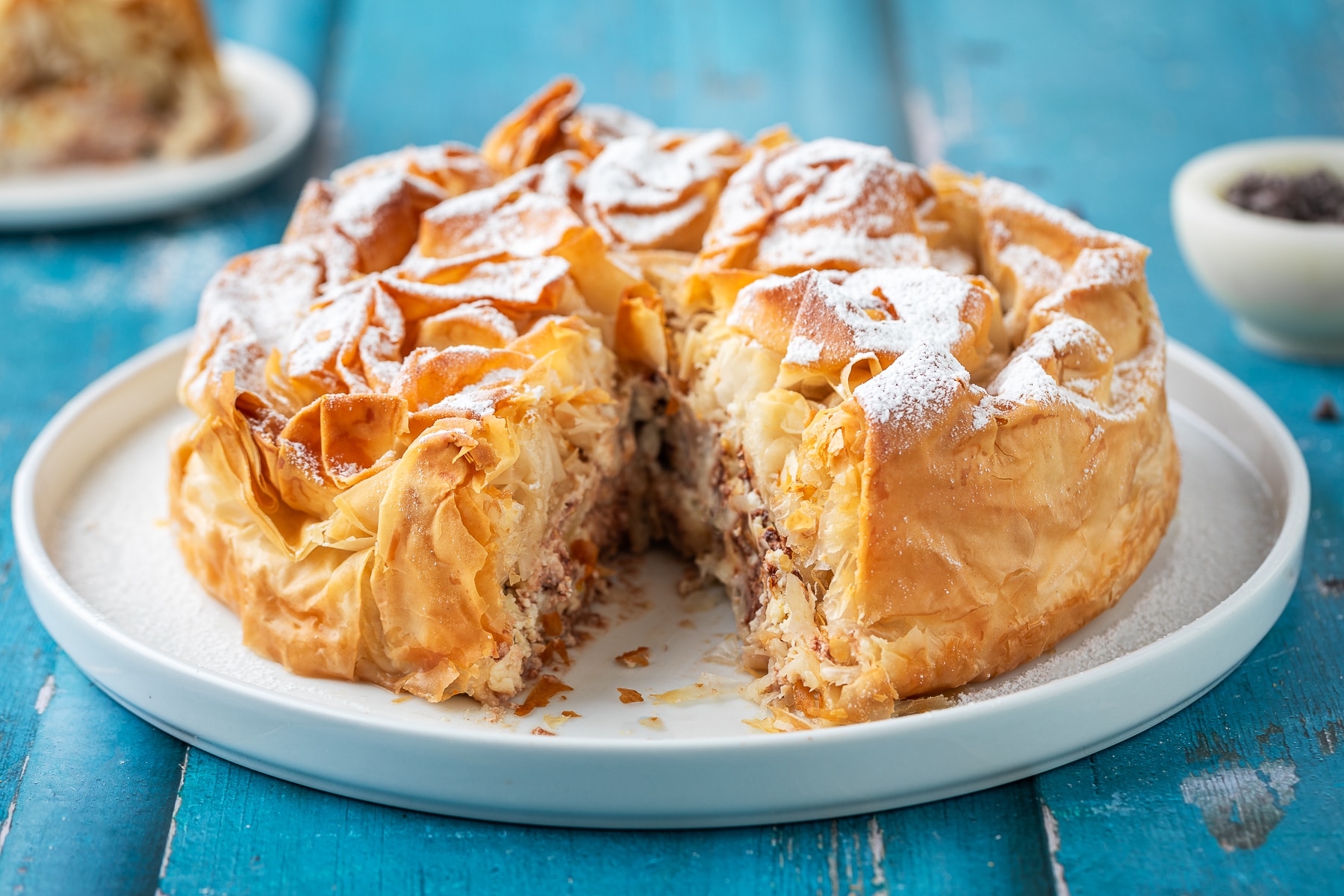 Torta di pasta fillo ricetta