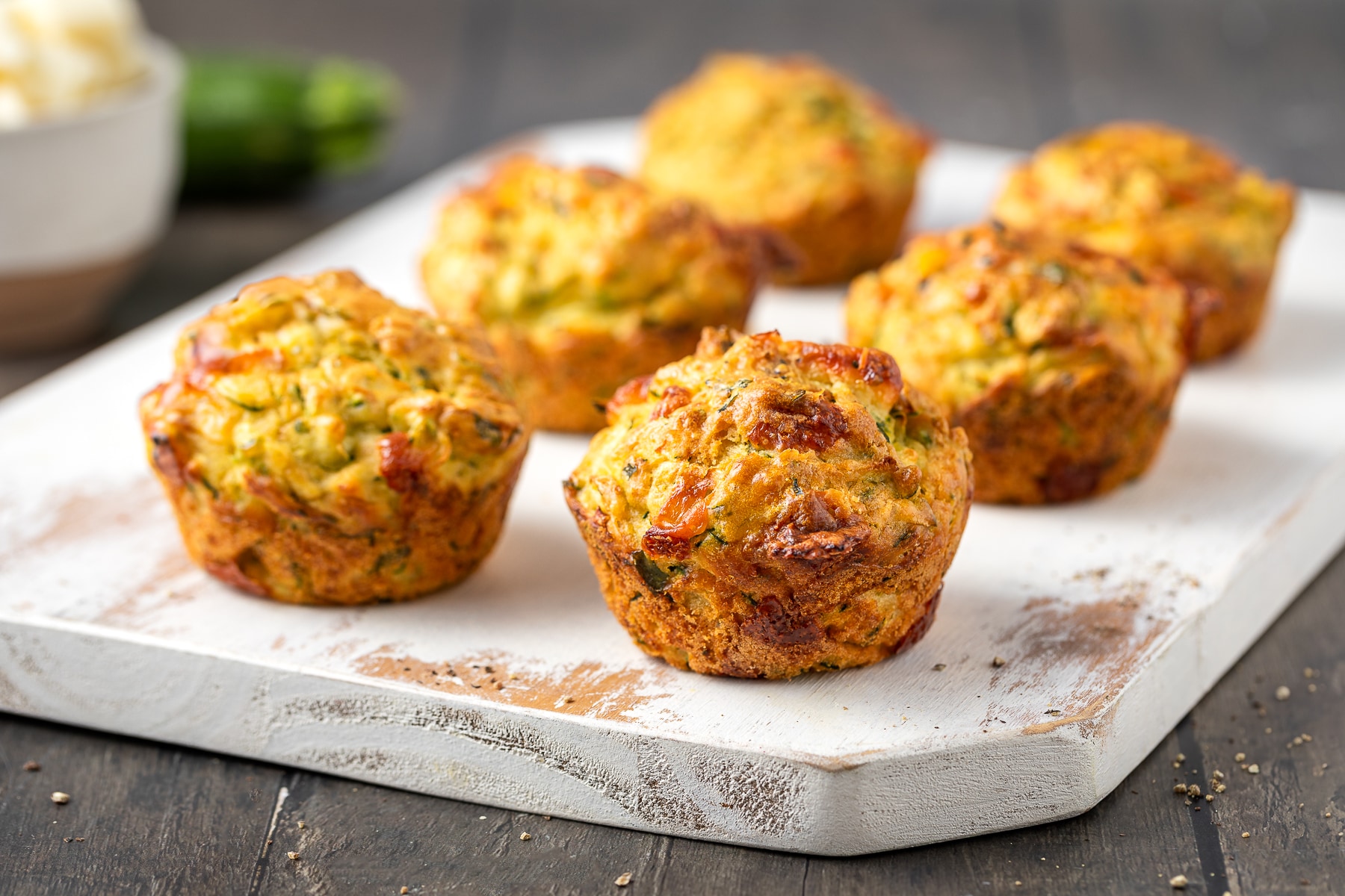 Muffin di zucchine ricetta