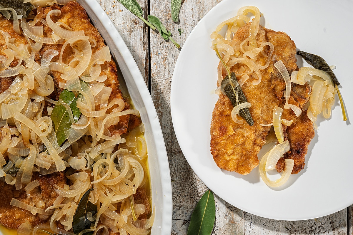 Cotolette in carpione ricetta