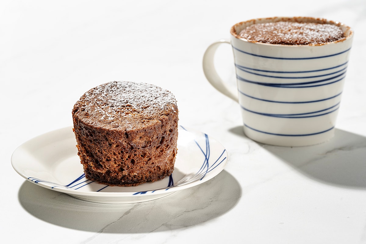 Mug cake ricetta