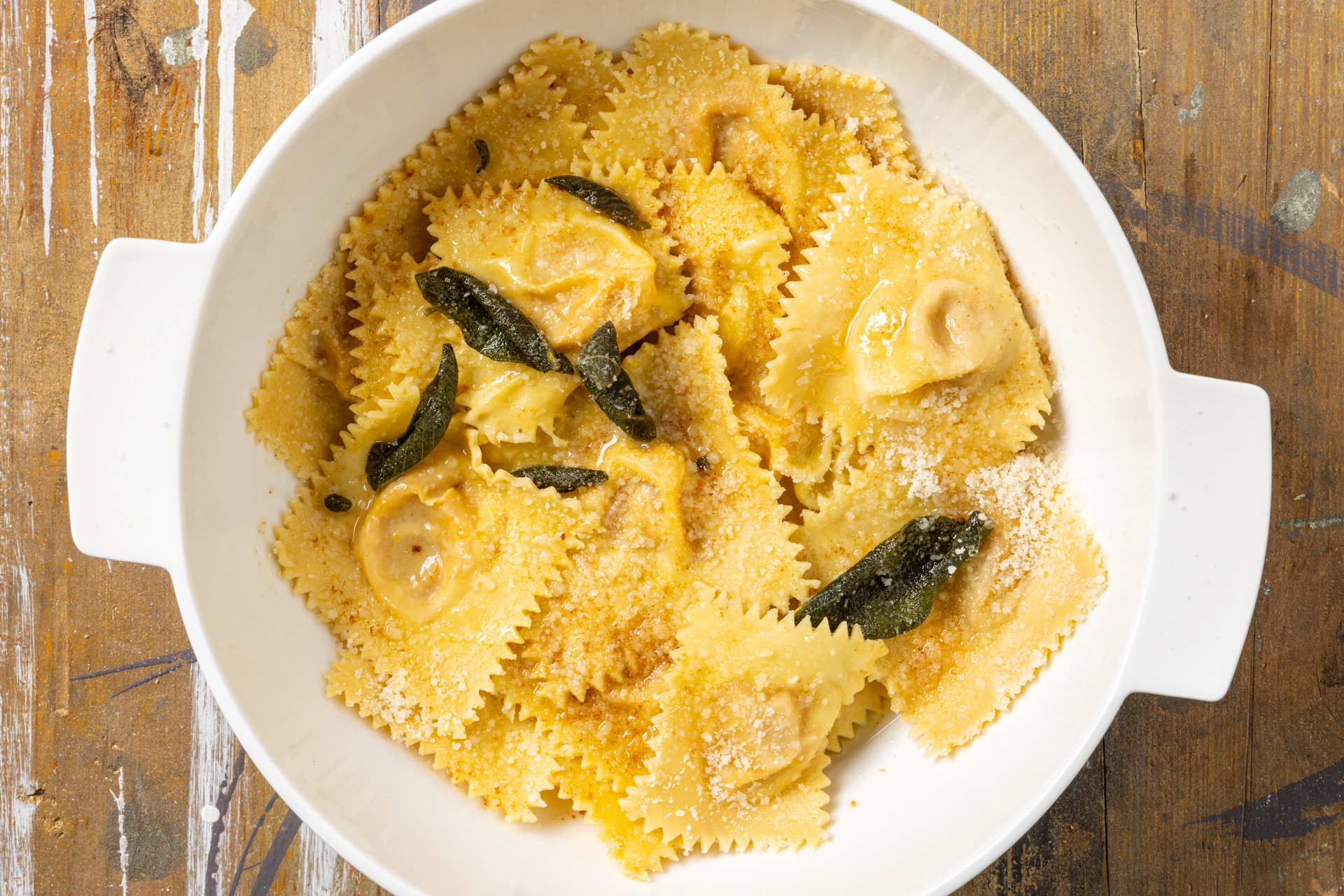 Ravioli di zucca ricetta