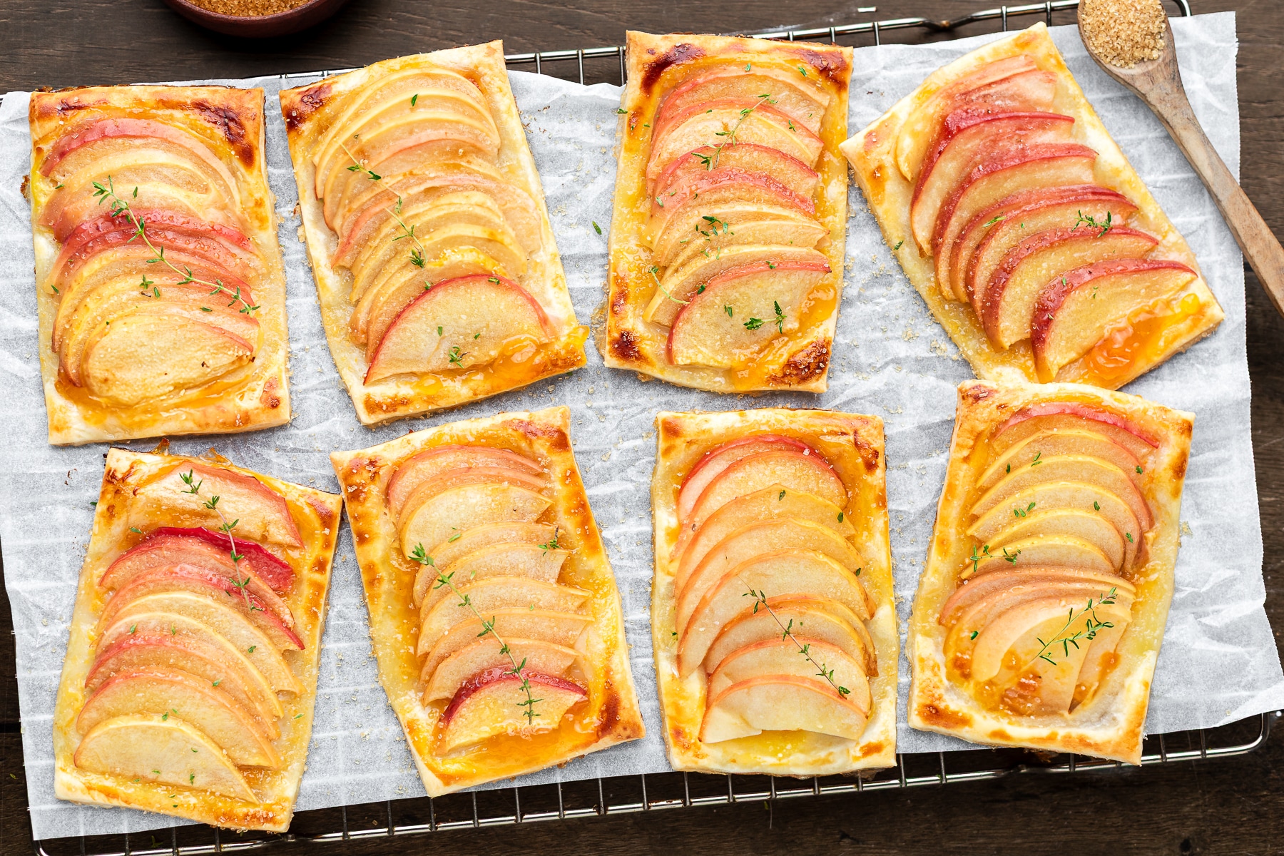 Sfogliatine alle mele ricetta