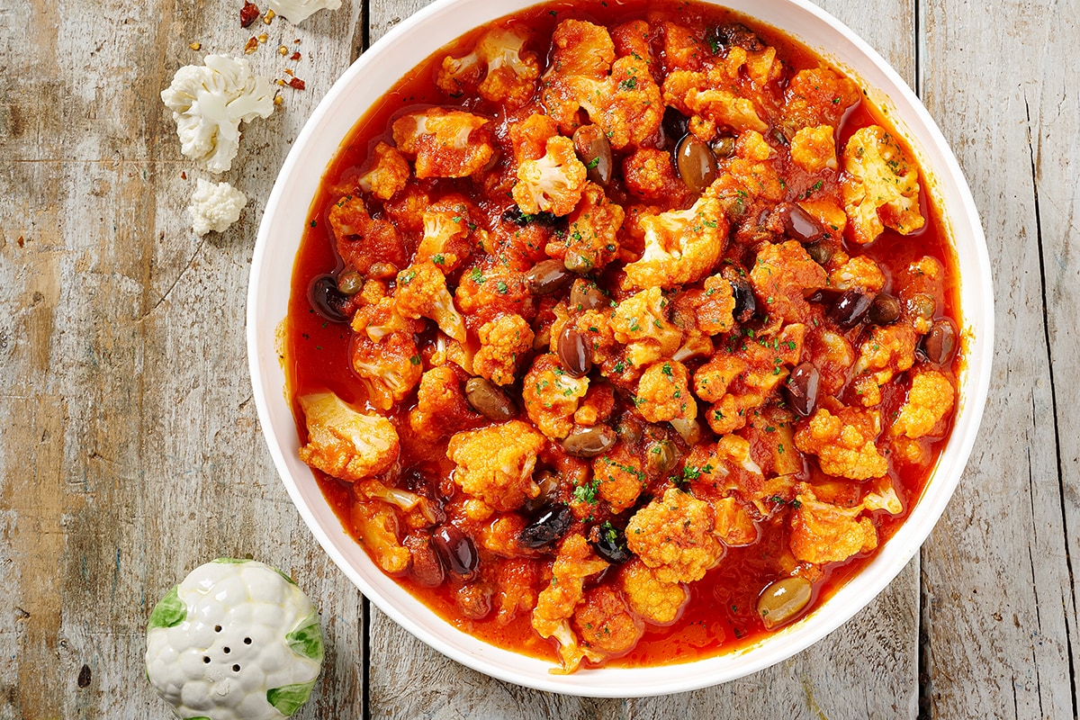 Cavolfiore alla puttanesca ricetta