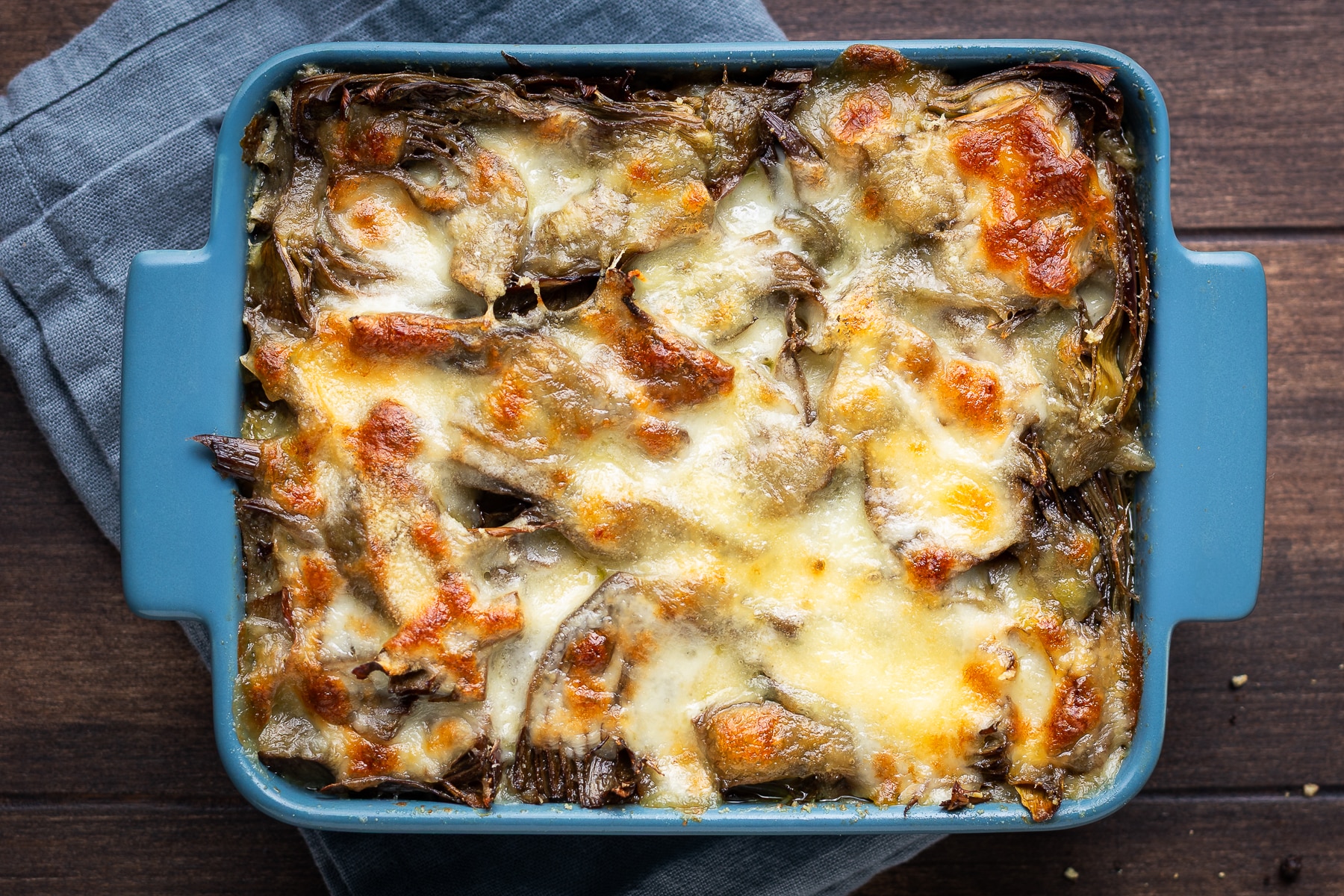 Parmigiana di carciofi ricetta