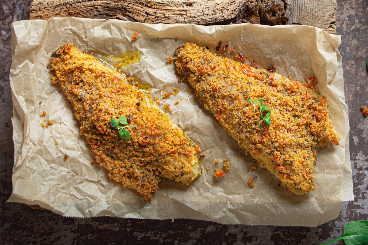 Filetti di orata gratinati ricetta