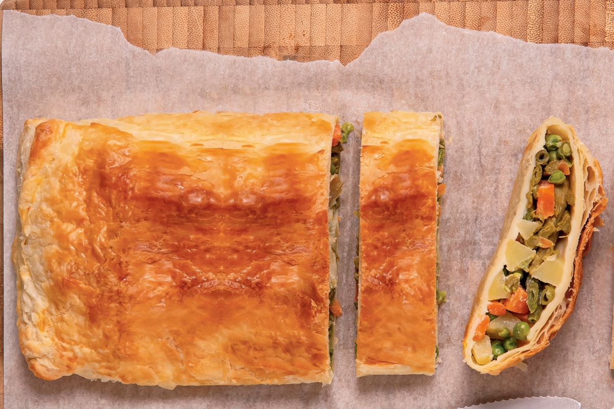 Strudel dell'orto ricetta