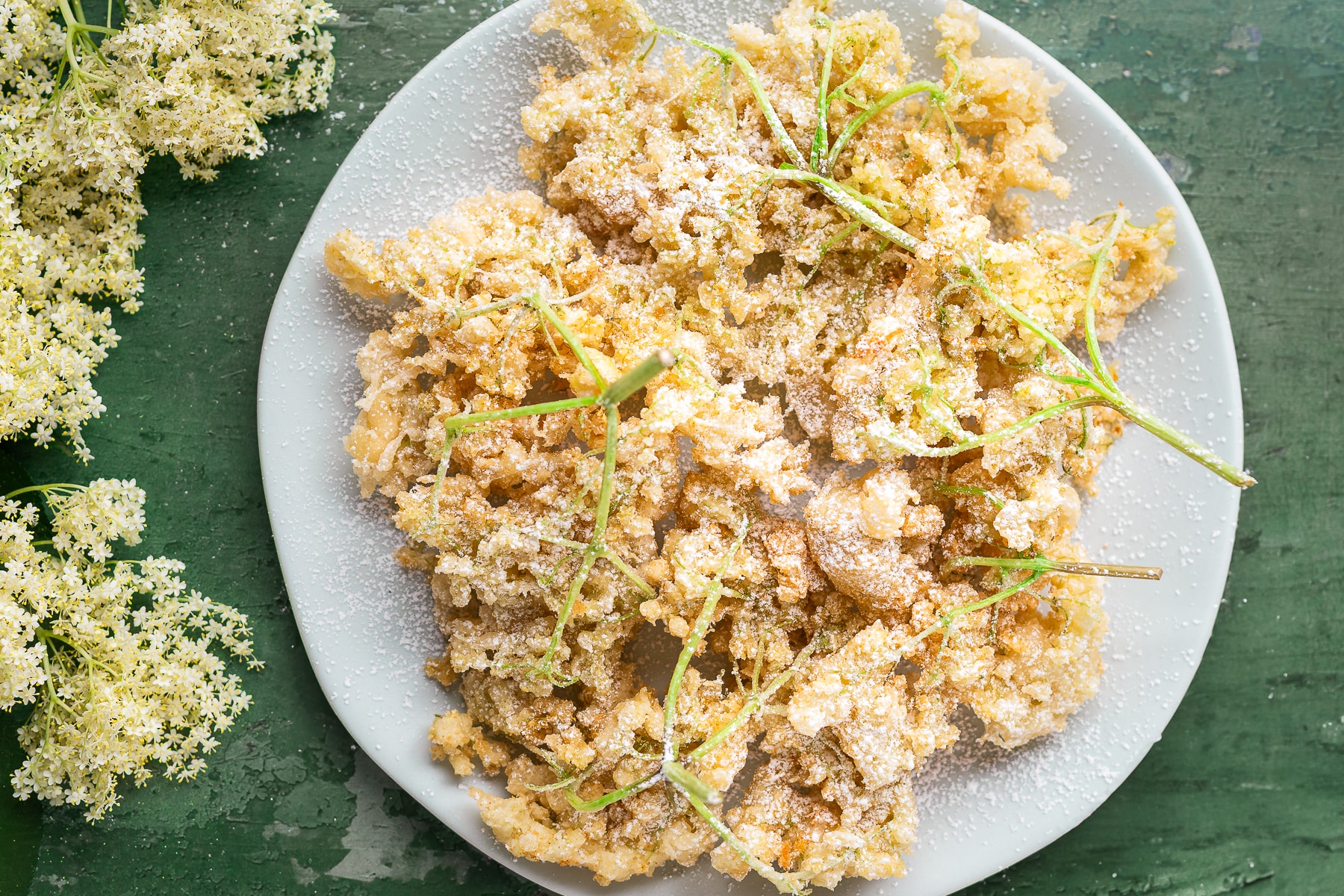 Fiori di sambuco fritti ricetta