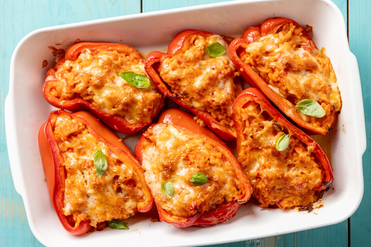 Peperoni ripieni di riso ricetta
