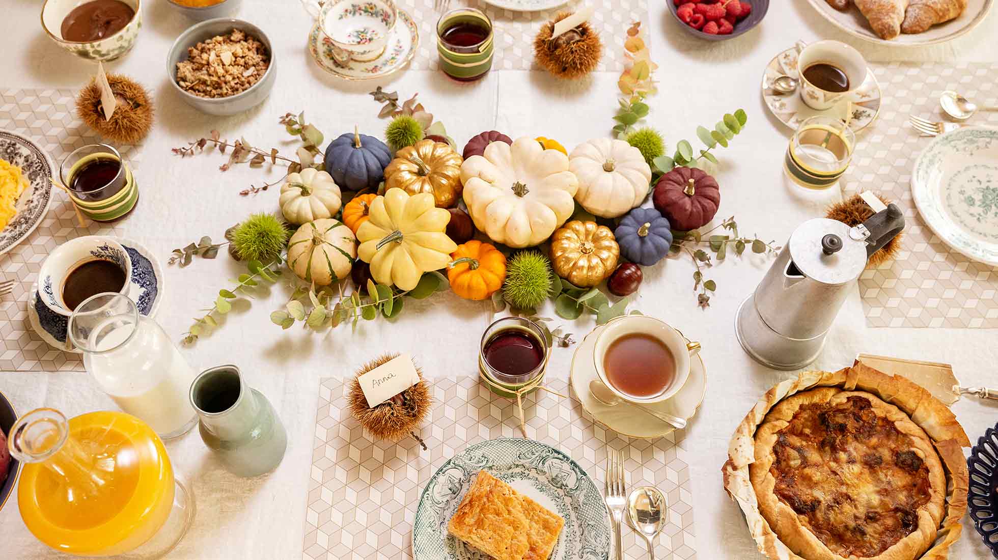 Tazza grande da colazione fantasia fichi