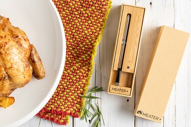 C'è un termometro wireless per cuocere carne e pesce alla perfezione. Perché la temperatura è importante!