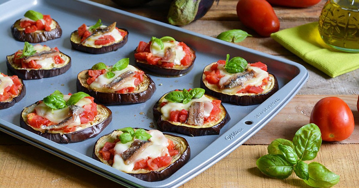Pizzette di melanzane Video ricetta by Il Cucchiaio d'Argento